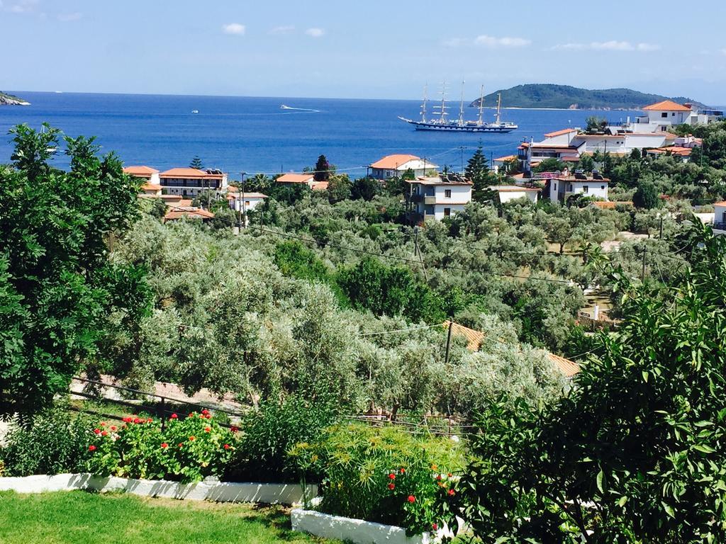 Villa Meroulas Megali Ammos  Luaran gambar
